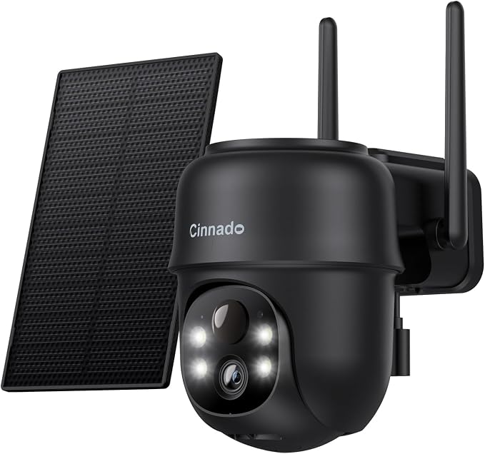 Cinnado 2K Cameras for Home Security-2.4G WiFi Outdoor Camera Wireless by Cinnado