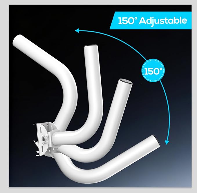 Wireless Bridge Bracket, 2-piece Set, 150 Degree Adjustable wall Mounted - Image 3