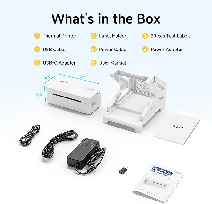 Bluetooth Thermal Label Printer - Image 9