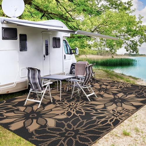 GENIMO Outdoor Rug, Waterproof Plastic Rugs - Image 3