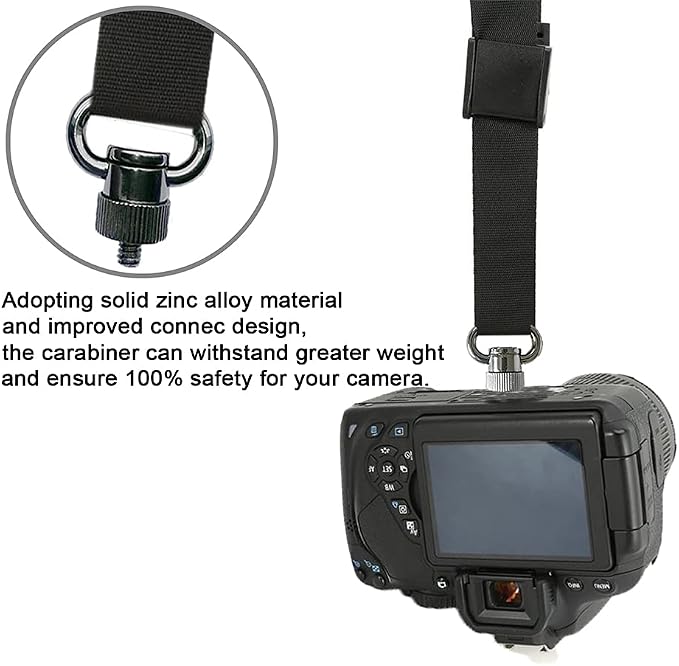 ztowoto Camera Shoulder Double Strap Harness Quick Release Adjustable Dual - Image 6