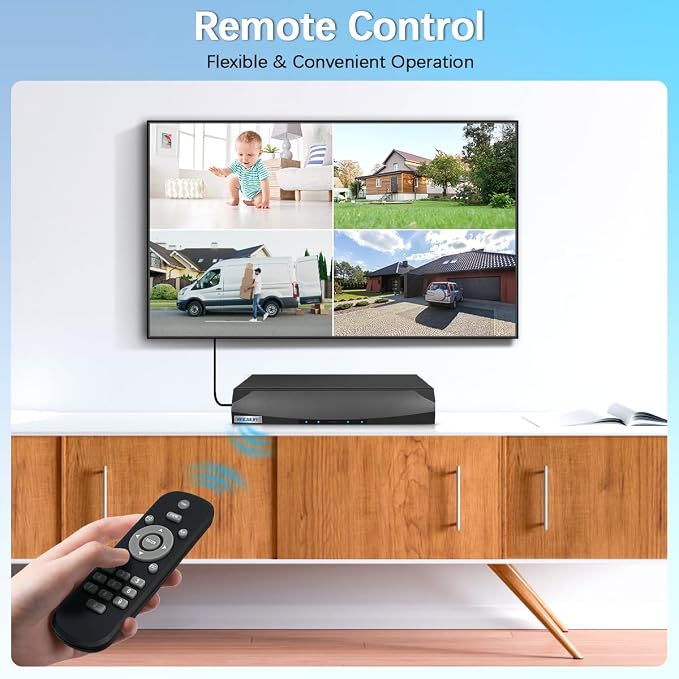 【90-Day Storage & 2-Way Audio】 Outdoor Wired Security Camera System, Wired Home - Image 7