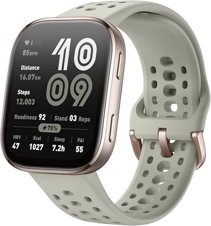 Amazfit Bip 6 Smart Watch 46mm, 14 Day Battery, 1.97" AMOLED Display, GPS & by Amazfit