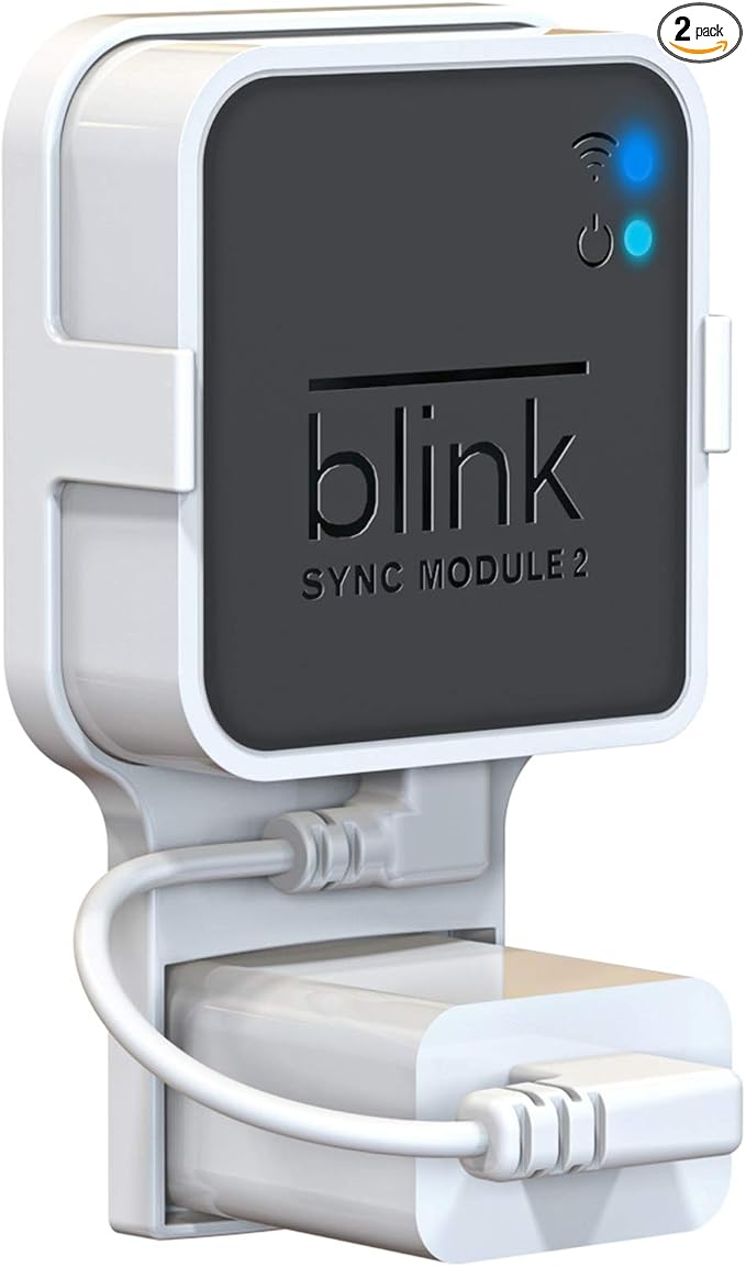 Gresur Outlet Wall Mount for Blink Sync Module 2, Mount Bracket Holder for by Gresur
