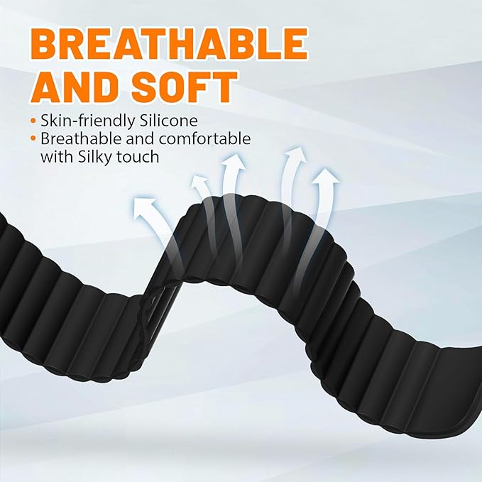 Magnetic Sport Bands for Apple Watch Band 40mm 38mm 41mm 42mm 44mm 45mm 46mm - Image 3