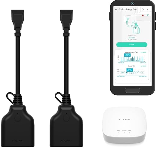 YoLink Smart Outdoor Plugs by YoLink