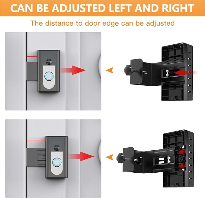 QIBOX Anti-Theft Video Doorbell Mount Compatible - Image 4