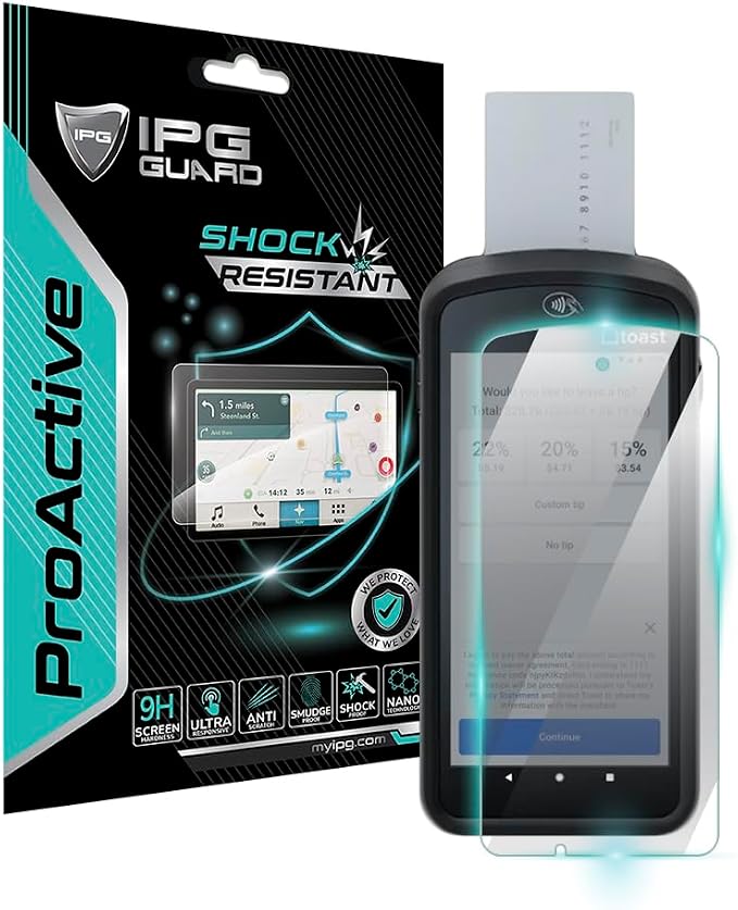 IPG ProActive Made for TOAST Go 2 Handheld POS Terminal Touchscreen Display 9H by WeProtectOnlyWhatWeLove