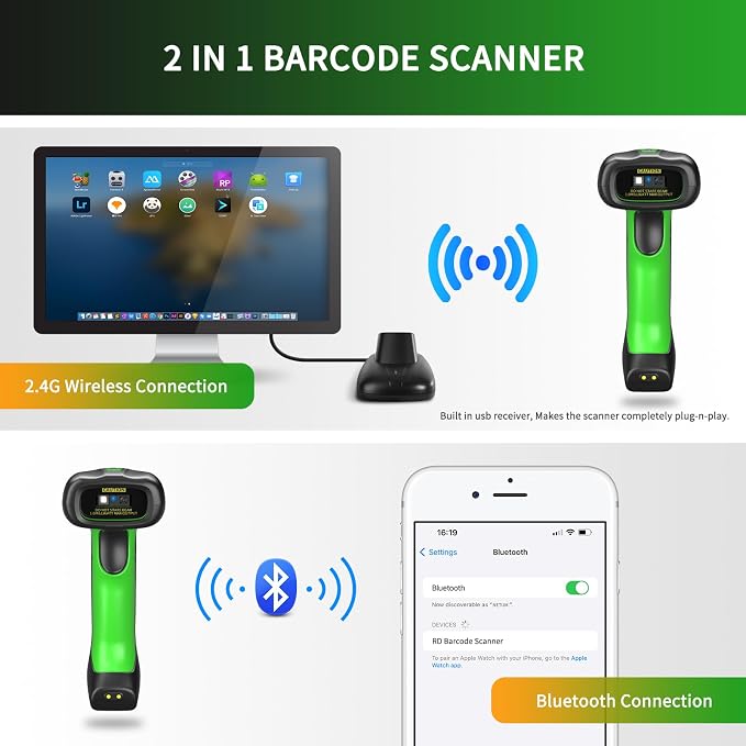 NETUM Rugged Wireless QR Code Scanner - Image 5