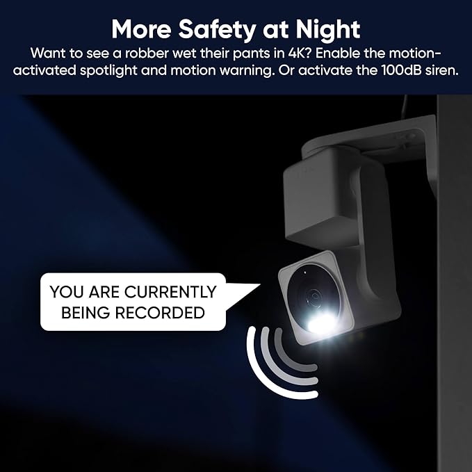 WYZE Cam Pan v4, 4K Smart Security Camera, AI Indoor/Outdoor Cameras - Image 7