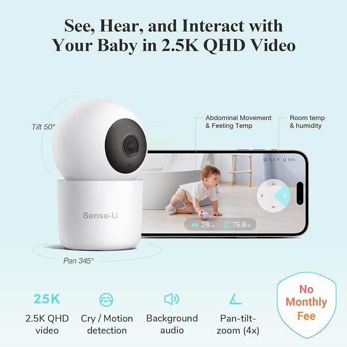 Sense-U Pro Baby Breathing Movement Monitor - Image 5