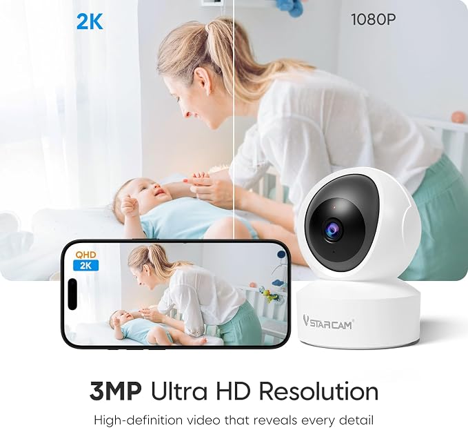 VSTARCAM 3MP Pet Camera Indoor - Image 3