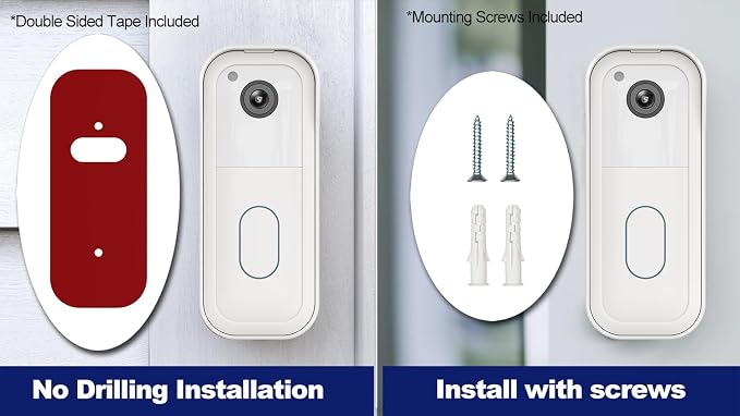 Blink Doorbell Mount for All-new Blink Video Doorbell, No-Drilling Blink Mount - Image 3