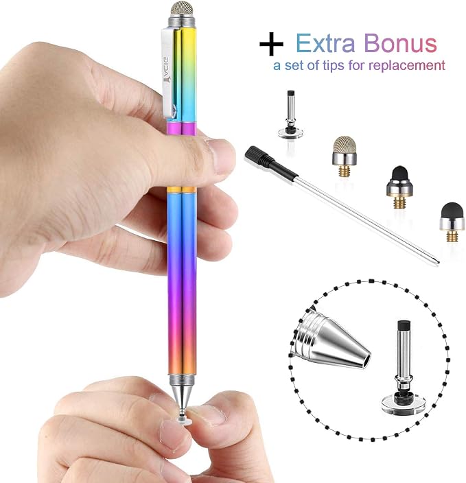 Capacitive Stylus Pen, 4-in-1 High Sensitivity and Precision Touch Screen - Image 5