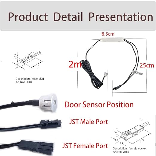 VST Motion Sensor Light Switch, IR Sensor Switch Door Activate Light Switch - Image 3