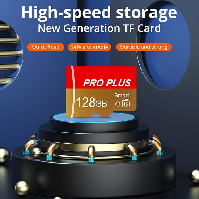 2 Pack TF Card 128GB with Adapter, High Speed Memory Card, UHS-I C10 A1 Memory - Image 5
