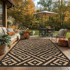 GENIMO Outdoor Rug, Waterproof Plastic Rugs - Image 6