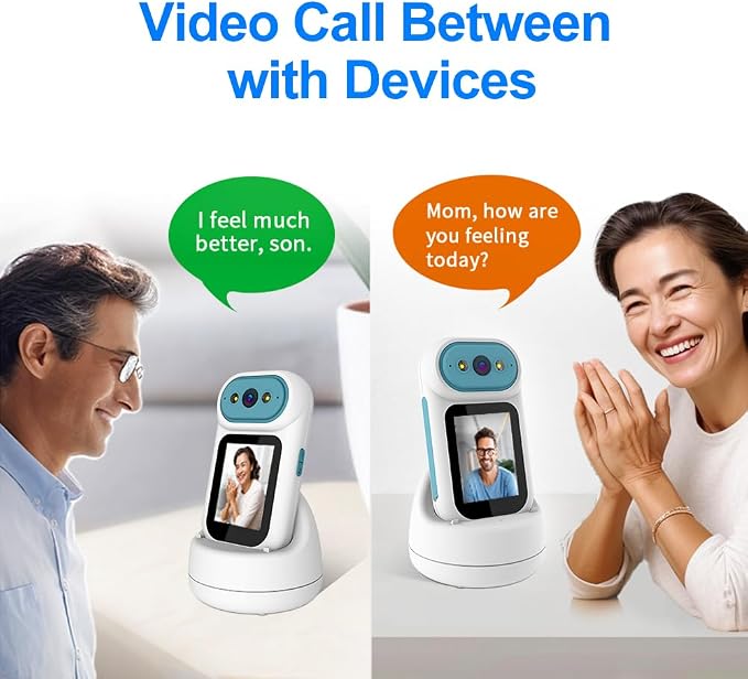 Video Calling Handheld Security Camera Indoor, Nanny Camera Baby Camera Pet - Image 5
