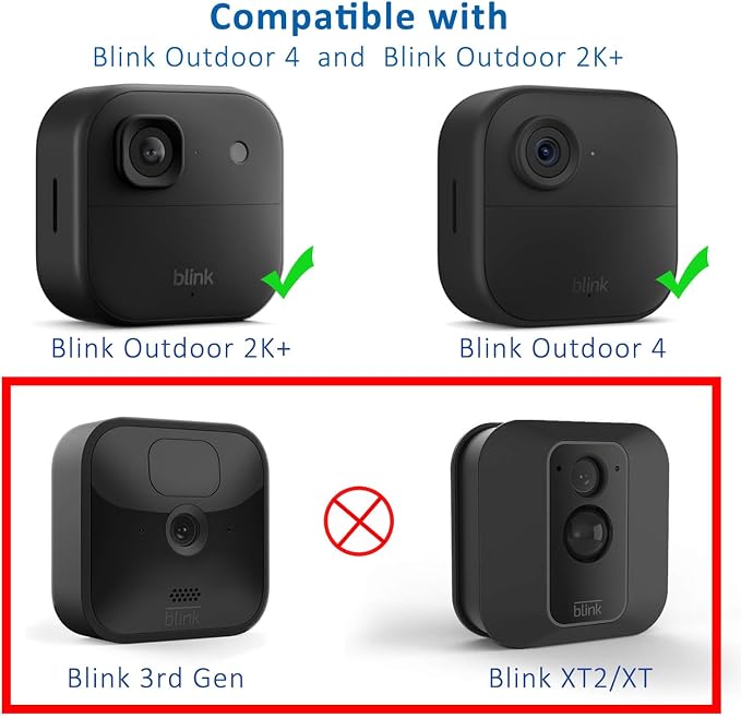 GoHonor All New Blink Outdoor 4/2K+ Camera Mounting Brackets, 5 Pack - Image 2