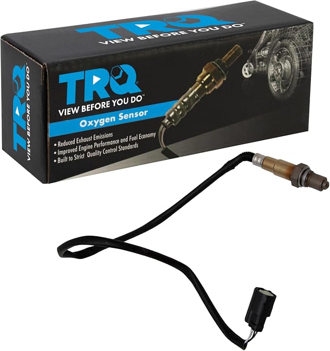 TRQ Engine Exhaust O2 02 Oxygen Sensor Direct Fit Downstream Compatible by TRQ