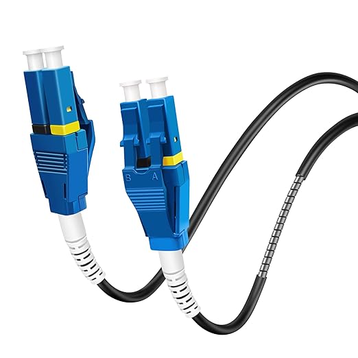 Uniboot LC to LC Armored Fiber Patch Cable, Single Mode Duplex Fiber Optic by Bangun