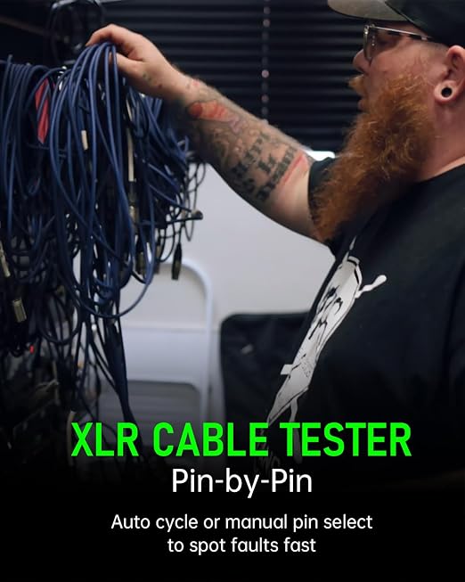 XVIVE AT-3 Audio Tester Ultra, Split-Design 5-in-1 Signal Generator, - Image 3