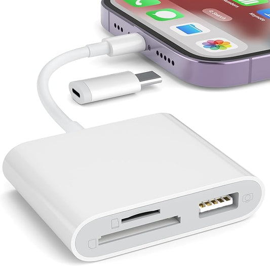 SZHAIYIJIN SD Card Reader for iPhone, Memory Card Reader by SZHAIYIJIN