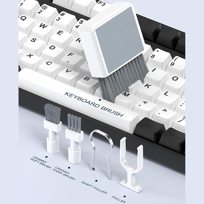 Multifunctional Electronic Cleaning Kit, Keyboard Brush, Screen Spray Wiper - Image 3