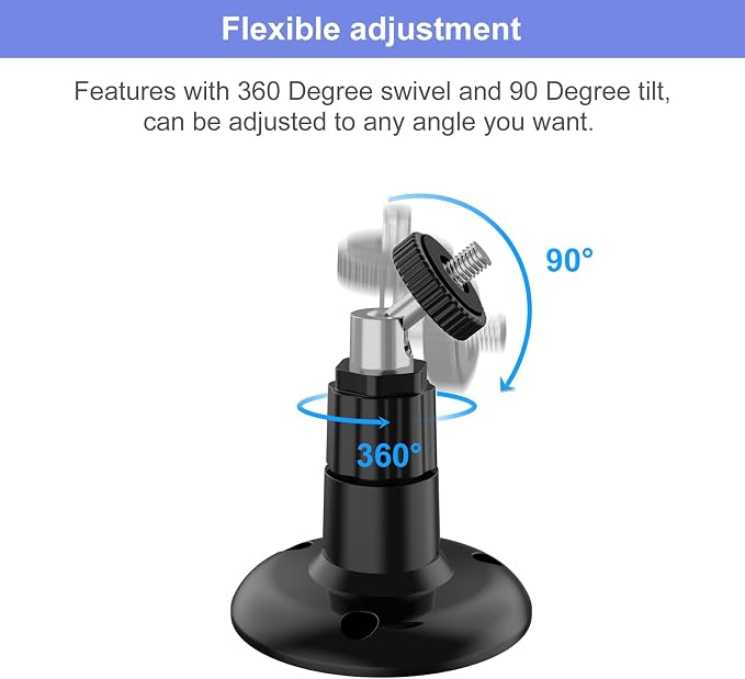 Blink Outdoor 4 Wall Mount, Weatherproof Protective Cover and 360 Degree - Image 5