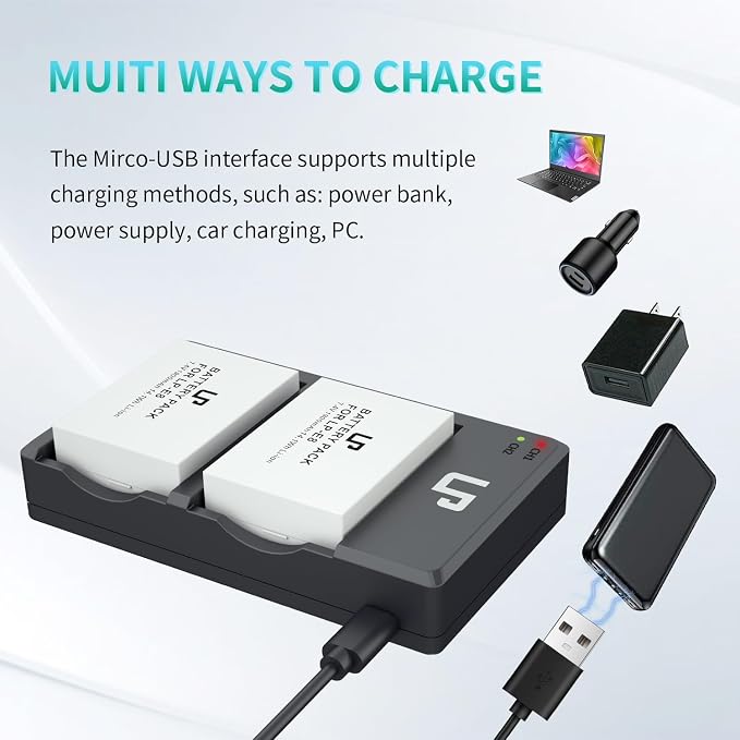 LP LP-E8 Battery Charger Pack, Compatible - Image 5