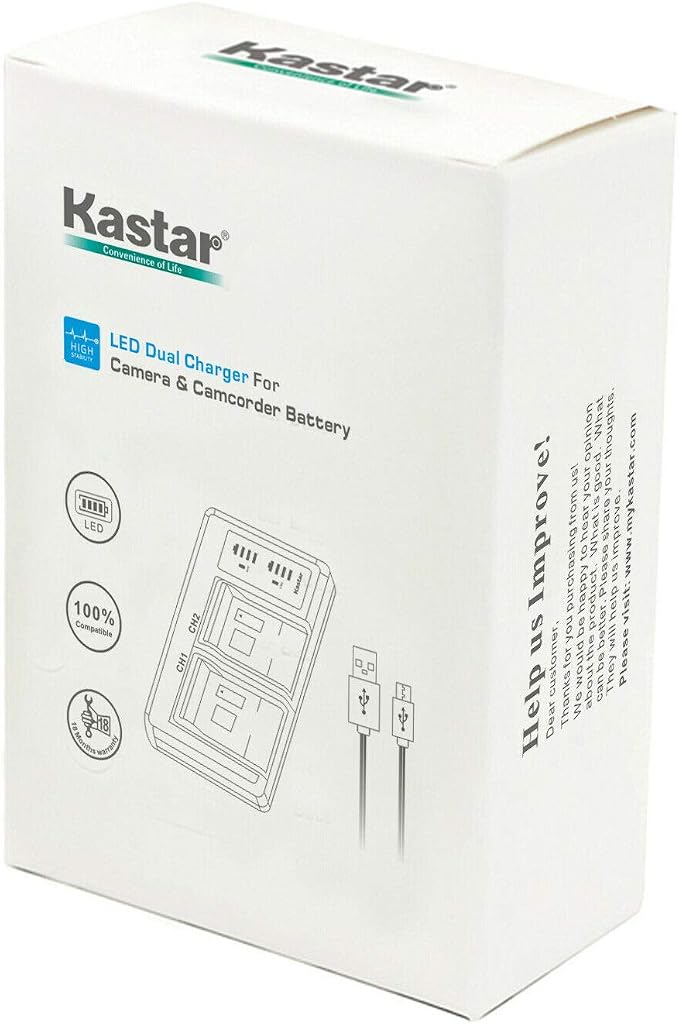 Kastar 2-Pack Battery and LTD2 USB Charger Replacement - Image 6