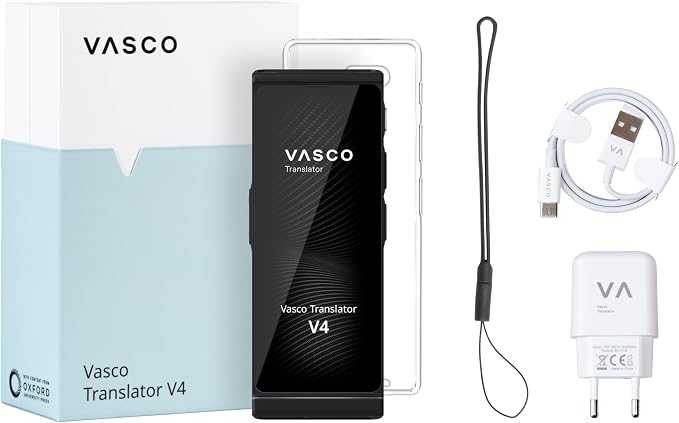 Vasco V4 Language Translator Device | 112 Languages | Free Lifetime Internet in - Image 2