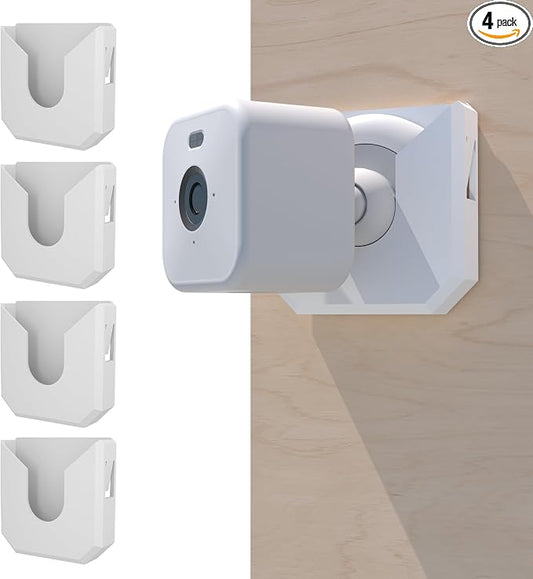 Zwolf 4 Pack Wall Mount for Blink Mini 2 Outdoor 4 Camera Blink Mini 2K+ by Zwolf