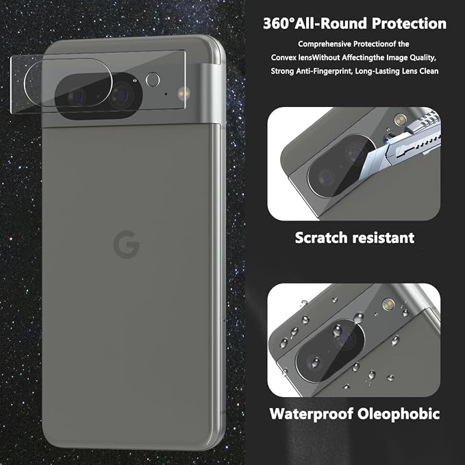 3+2 Pack Screen Protector for Google Pixel 8 Flexible TPU Film - Image 5