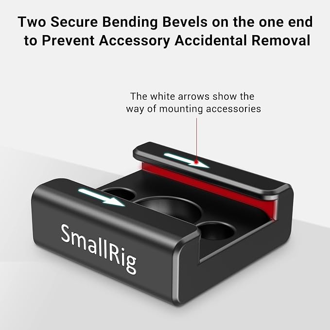 SmallRig Cold Shoe Mount with 1/4"-20 Thread - Image 3