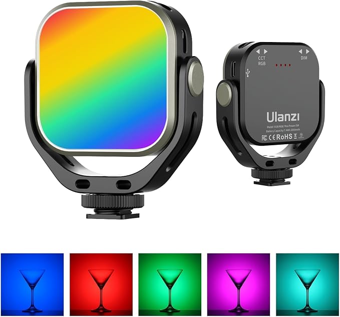 ULANZI VL66 RGB Adjustable Rechargeable 2500-6500K by ulanzi