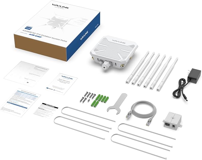 WAVLINK AX3000 Outdoor WiFi 6 Extender, Long Range Outdoor Access Point - Image 9