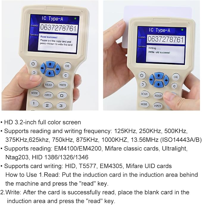 Rewritable UID RFID Card 13.56MHz, Blank Programmable Mifare 1K Access Control - Image 6