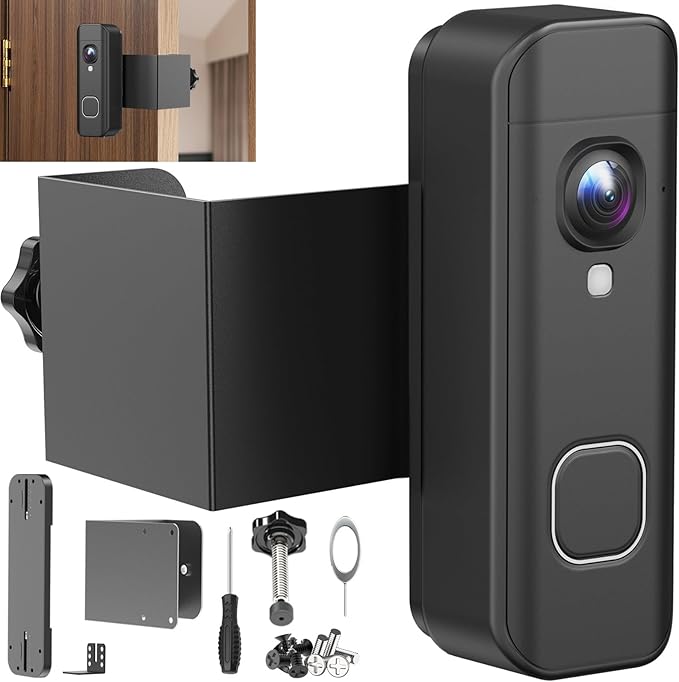 Anti-Theft Doorbell Mount Compatible by Honeast