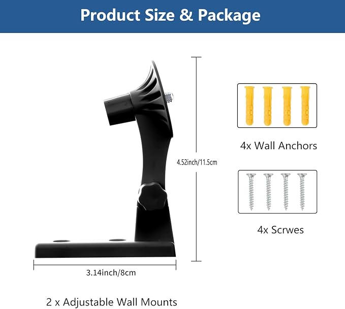 Wall Mount Compatible with Blink Mini Pan-Tilt Camera WYZE Cam Pan V3 Ceiling - Image 8