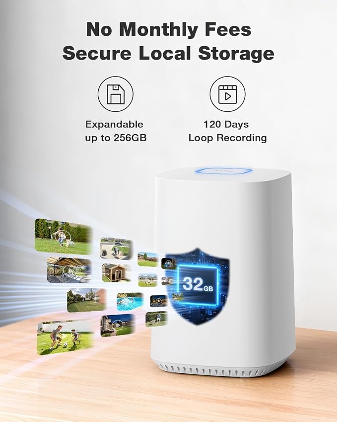 SEHMUA-4MP Security Cameras Wireless Outdoor, No Subscription Required - Image 4