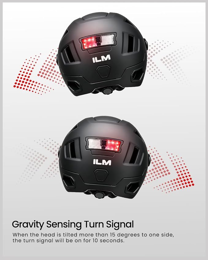 ILM Smart Adult Bike Helmet - Image 5
