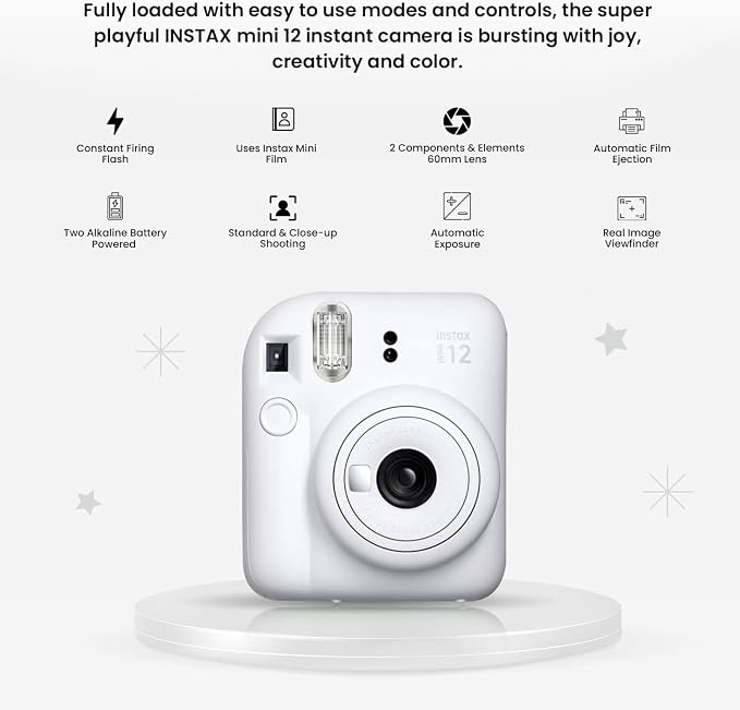 Fujifilm Instax Mini 12 Instant Camera - Image 3
