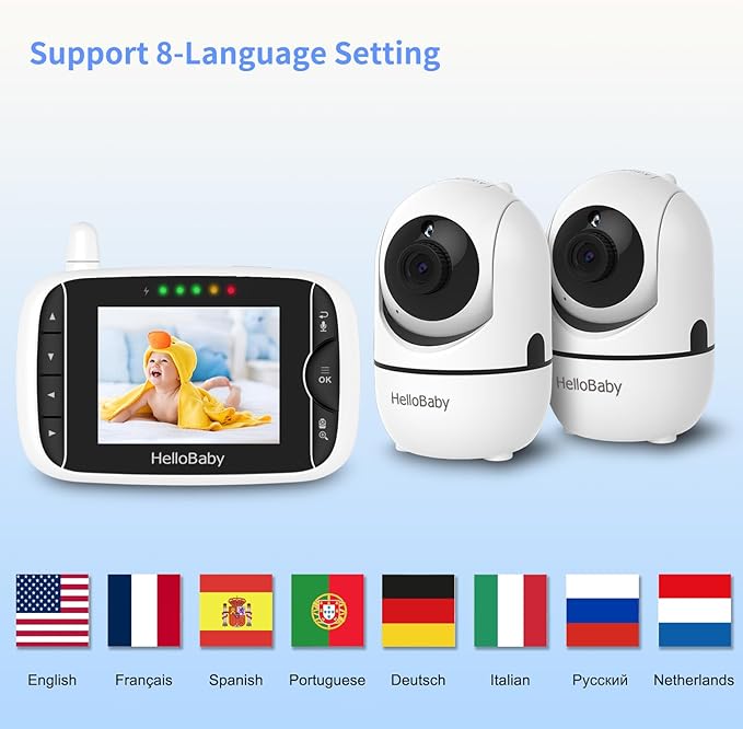 HelloBaby Video Baby Monitor - Image 6