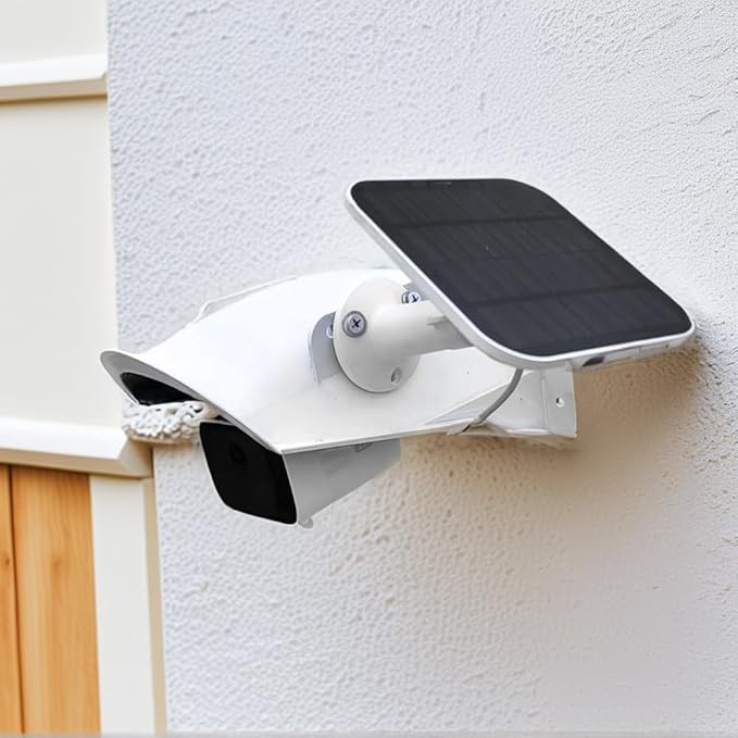 DGQ Outdoor CCTV Camera Top Cover, Weatherproof Glare Protection Cover Sunshade - Image 4