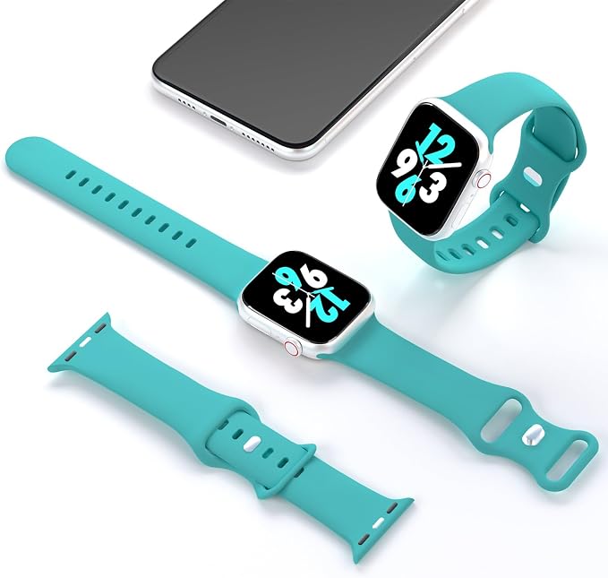 Sport Band Compatible with Apple Watch 38mm 40mm 41mm 42mm 44mm 45mm 46mm 49mm - Image 2