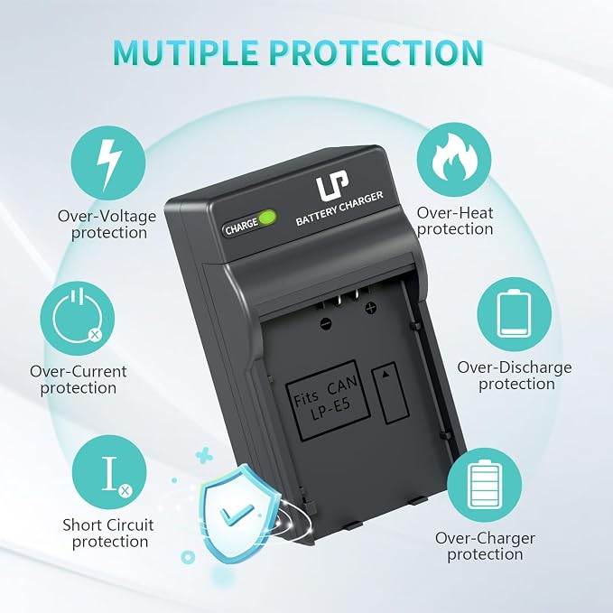 LP LP-E5 Battery Charger, Quick Charger - Image 7