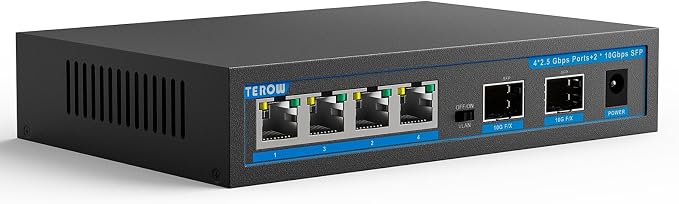 4-Port 2.5G Ethernet Switch by TEROWTechnology