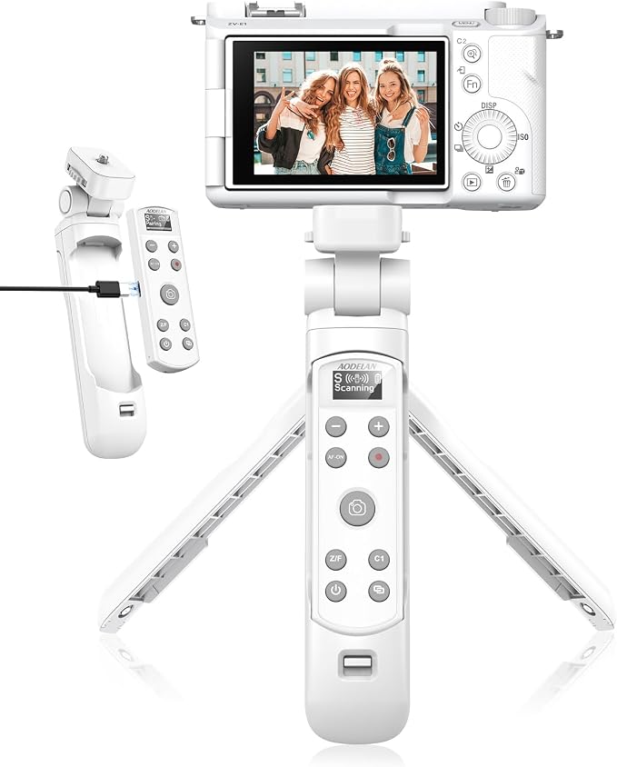 for Sony Tripod with Rechargeable Remote Control by AODELAN