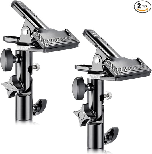 Neewer 2 PCS Photo Studio Heavy Duty Metal Clamp Holder by Neewer
